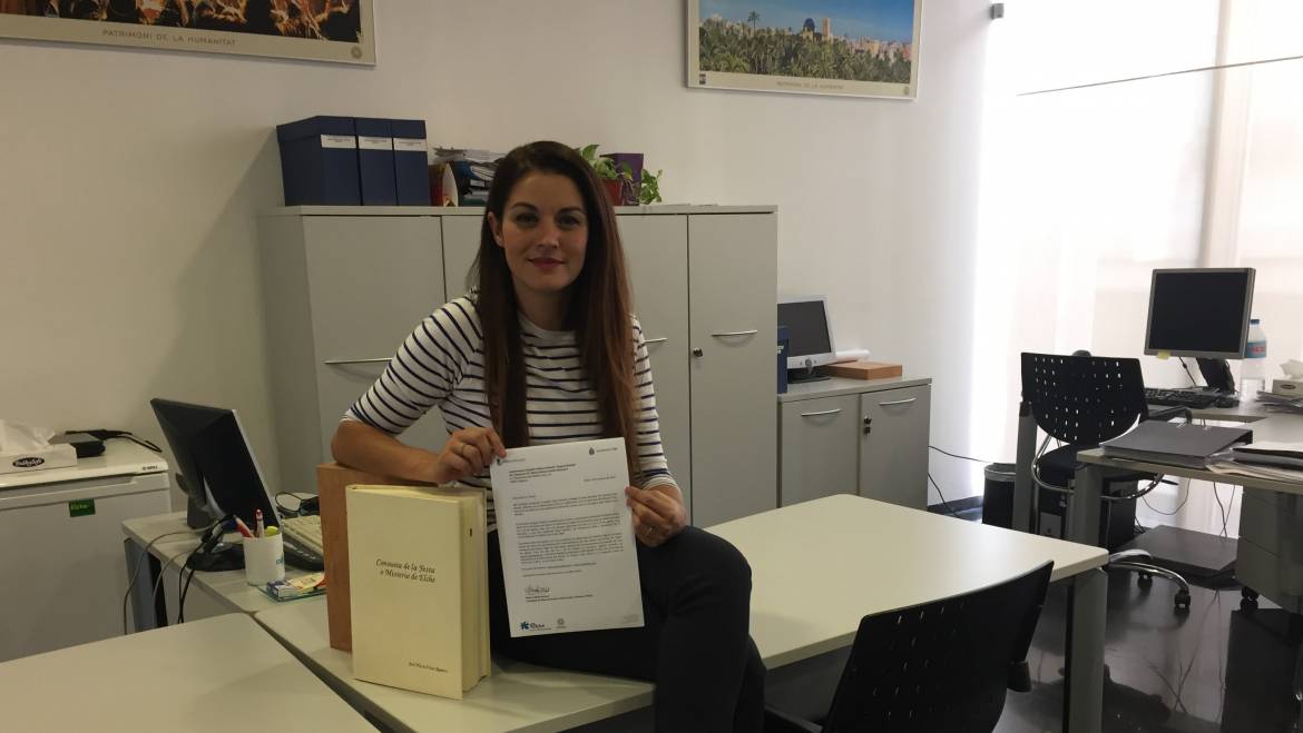 Visitelche envía ejemplares de consueta del Misteri d’Elx a conservatorios superiores de música del país