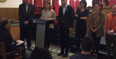 La corporación municipal se une al manifiesto institucional para la lucha contra la violencia de género