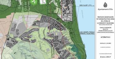 Alegaciones del Ayuntamiento de Elche a la versión inicial del Plan de Acción Territorial de la Infraestructura Verde del Litoral de la Comunidad Valenciana (PATIVEL)