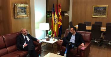 El alcalde de Elche y el director ejecutivo de la EUIPO mantienen un encuentro institucional