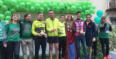 Entrega de los premios de la carrera contra el cáncer