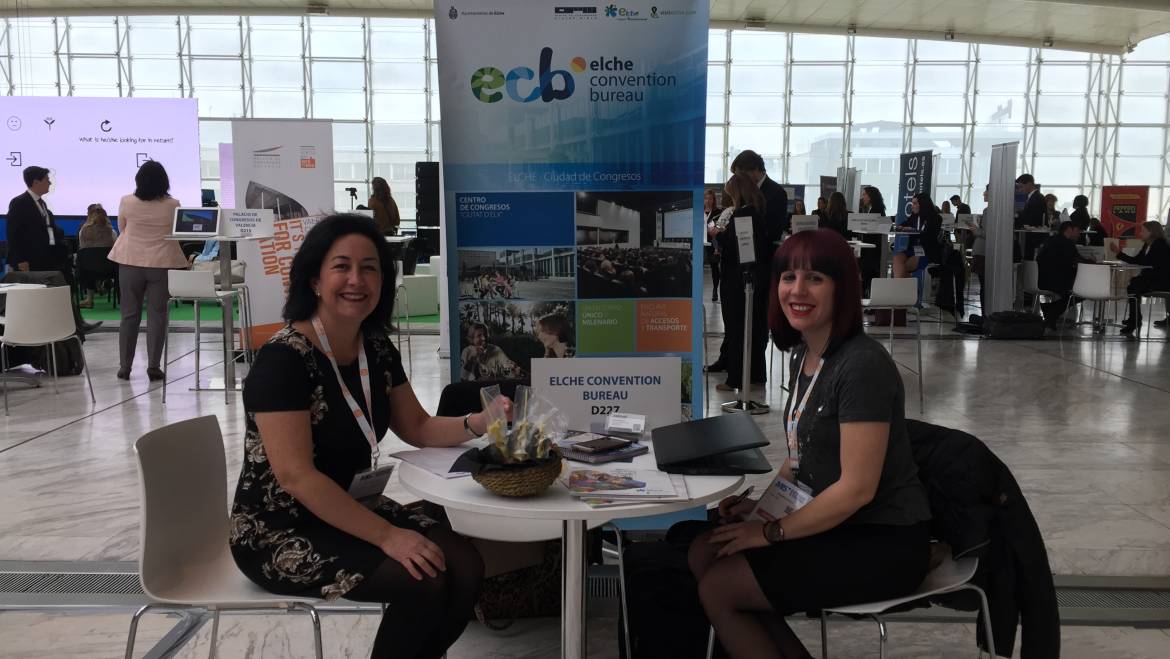 Visitelche presenta la oferta congresual del municipio en la feria MIS (Meeting & Incentive Summit) de Eventoplus, que se celebra en Madrid el 28 de marzo de 2017