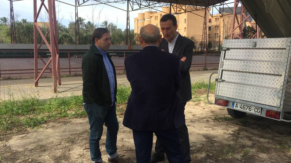 Comencen les obres en el Poliesportiu dels Palmerars amb l’objectiu de reobrir-lo este estiu