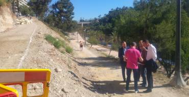 Los talleres de empleo permiten la mejora de la ladera del río