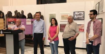 El alcalde reivindica el papel de los sindicatos en la inauguración de la exposición de los 50 años de CC OO