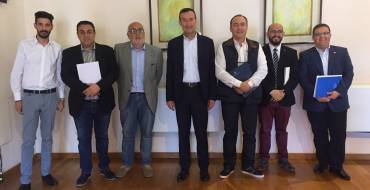 Firma convenio entes festeros