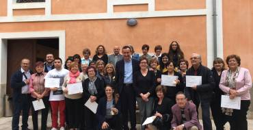 Entregados los diplomas de los talleres de palma blanca
