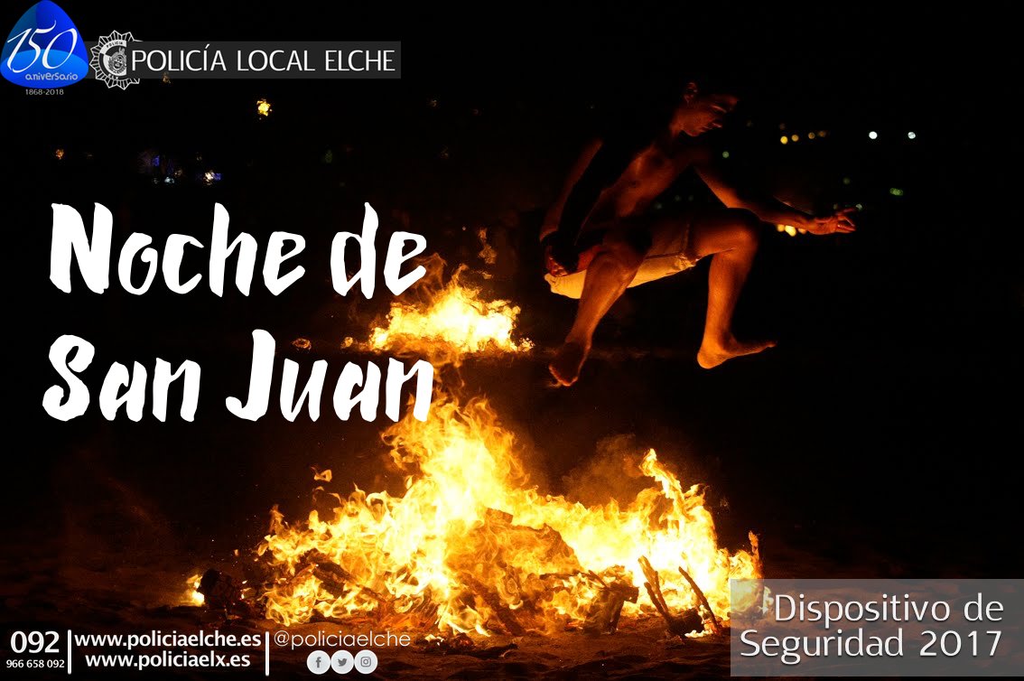 Dispositivo de Seguridad «Noche de San Juan 2017»