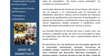¡Llega el verano y con él las Escuelas Abiertas de Verano!