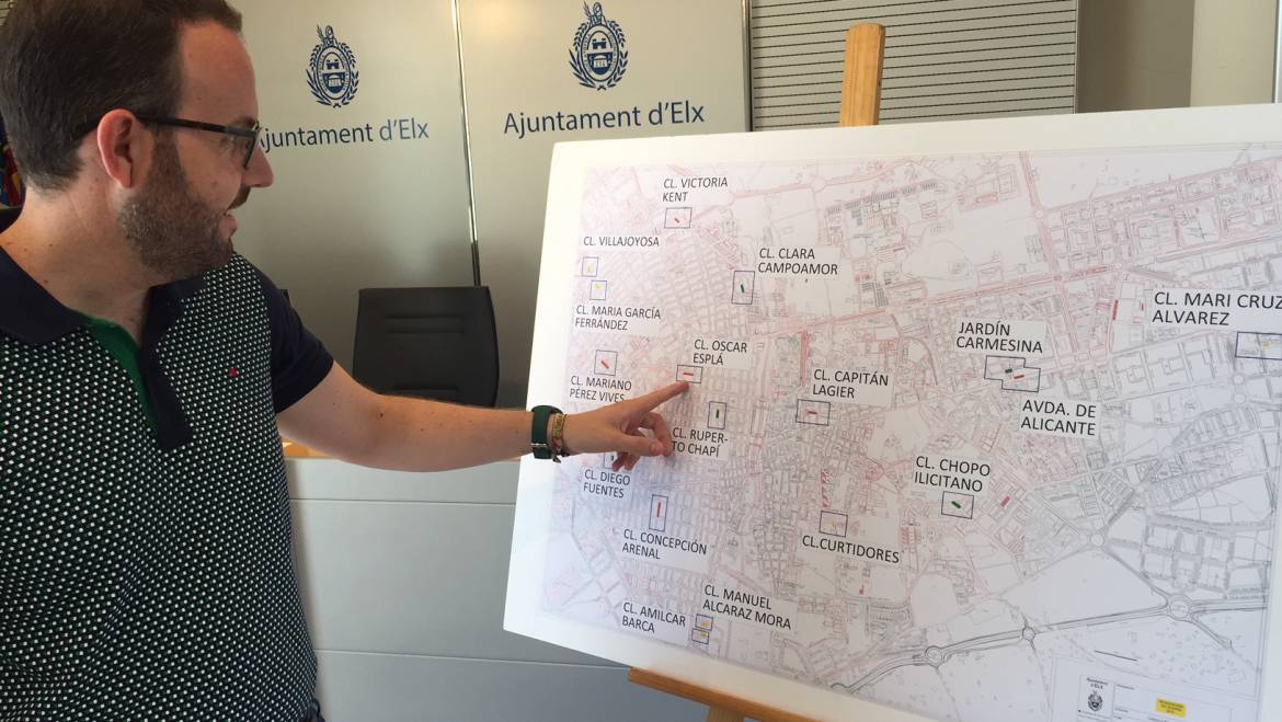 El Ayuntamiento invierte 230.000 euros en la renovación de 34 calles de barrios y pedanías