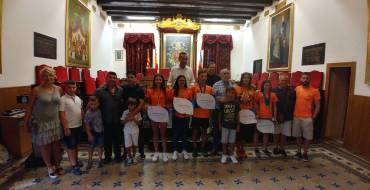Recepción campeones Elche Club Natación