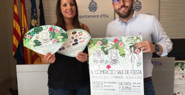 Elche presenta la campaña “El comercio sale de fiesta” para dinamizar las ventas en los establecimientos de la ciudad