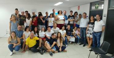 El Ayuntamiento entrega los diplomas a los usuarios que han participado en el Respiro Familiar