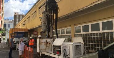 El Ayuntamiento ordena la paralización del estudio geotécnico del subsuelo del Mercado por carecer aún de la autorización necesaria