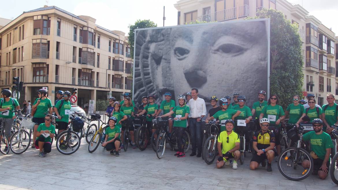 Éxito de participación en las marchas ciclistas de la Semana de la Movilidad