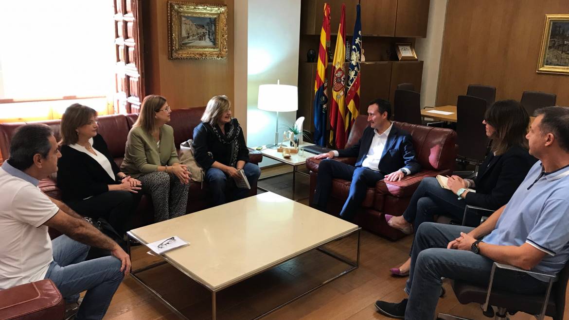 Recepción a la directiva de la Asociación de Bellas Artes de Elche