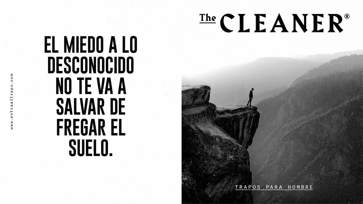 The Cleaner: una “nueva” marca de trapos exclusiva para hombres que quiere concienciar sobre la desigualdad de género en las tareas del hogar