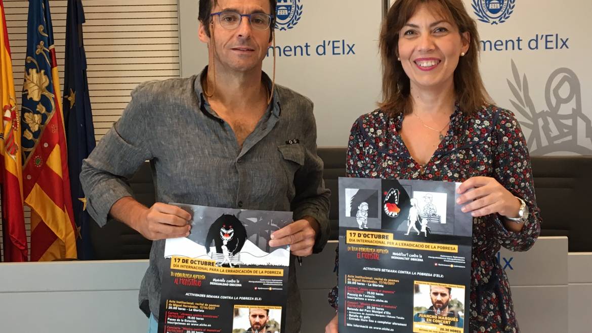 L’Ajuntament d’Elx se suma a la lluita contra la pobresa