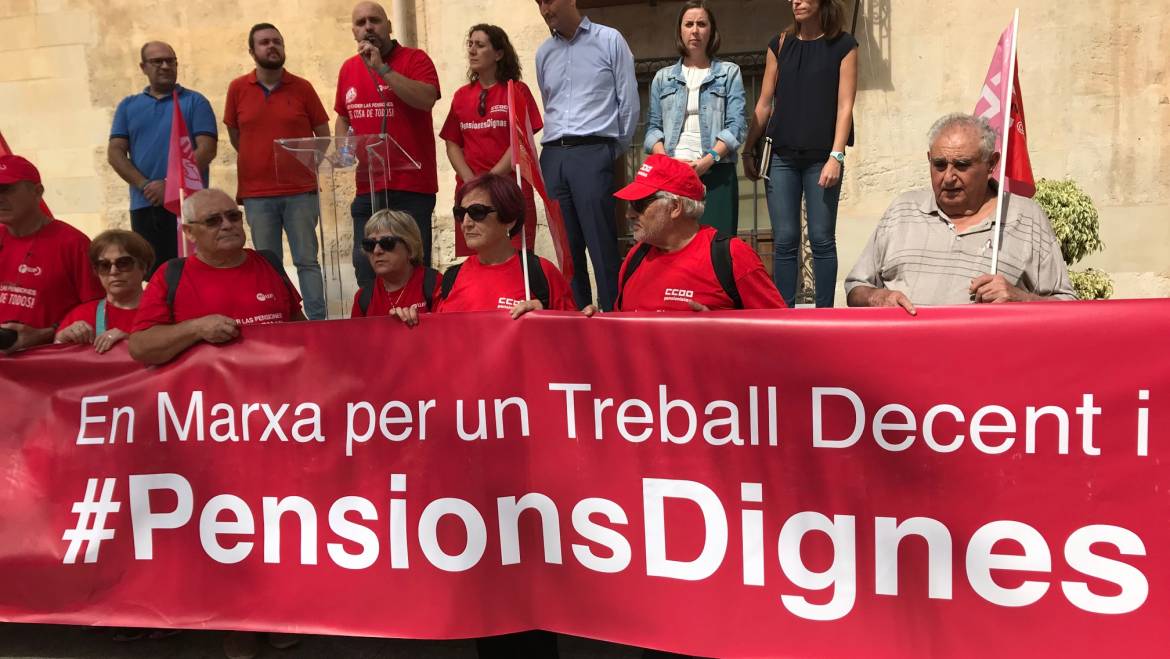 Carlos González: “Estamos todos juntos en la defensa de un sistema público de pensiones públicas, suficiente y digno”