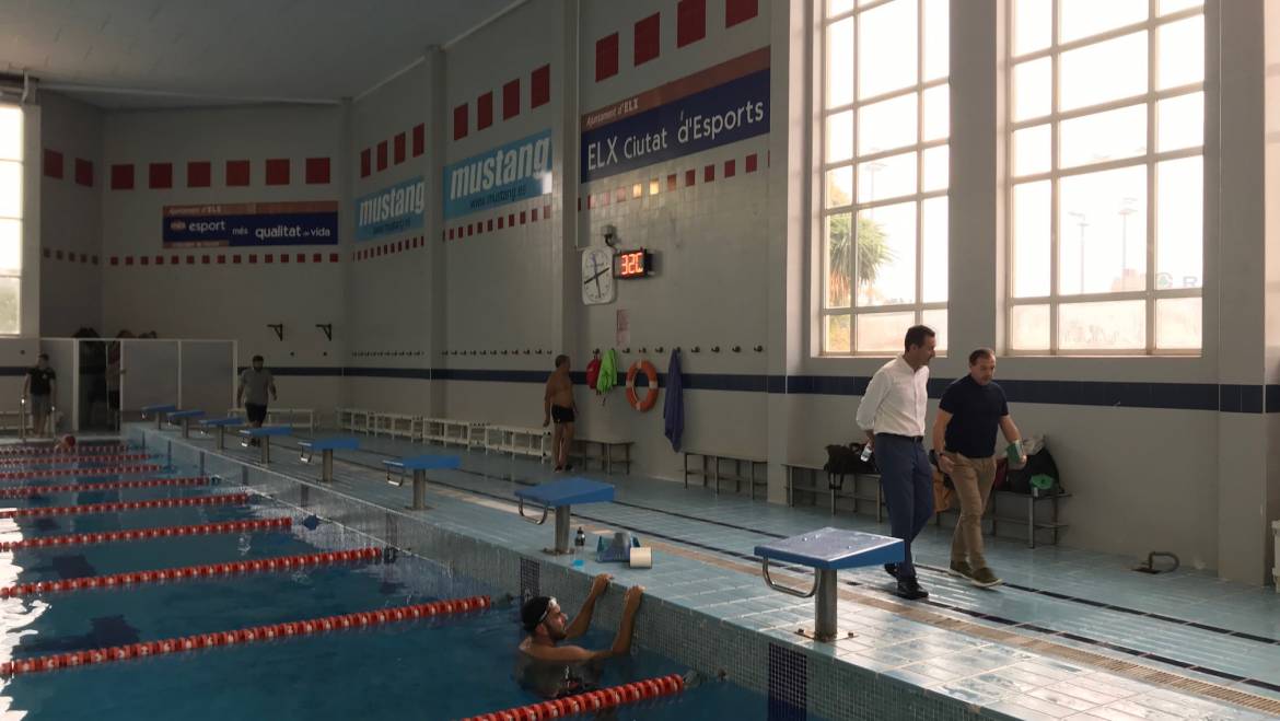 Deportes invierte más de 122.000 euros en mejoras de la piscina cubierta del pabellón Esperanza Lag