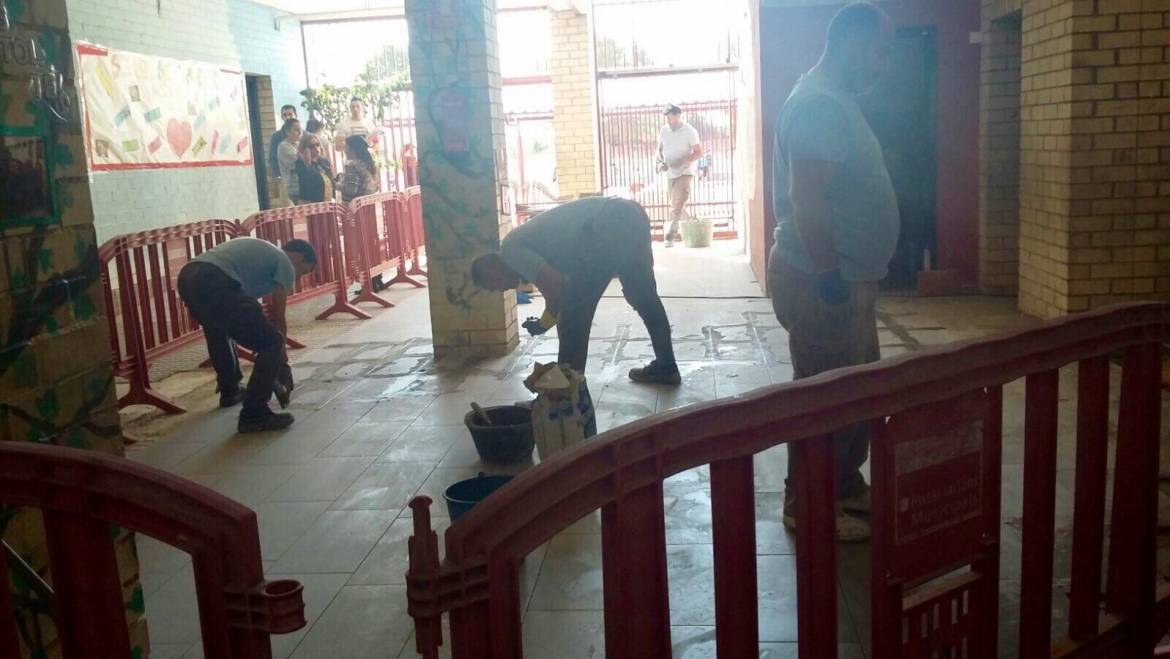 L’Ajuntament realitza obres de millora al col·legi de l’Altet