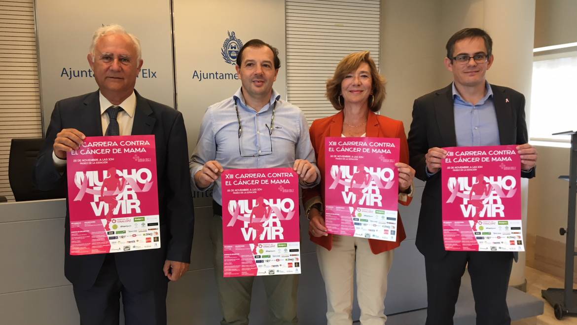 Presentación de la XIII Carrera contra el cáncer de mama