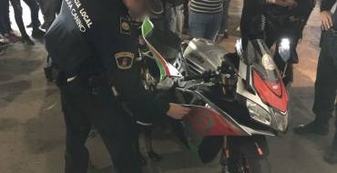 Unidad Canina participa en operativo de seguridad del Campeonato de Motociclismo en Cheste