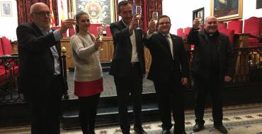 Brindis por el BIC de la Venida de la Virgen