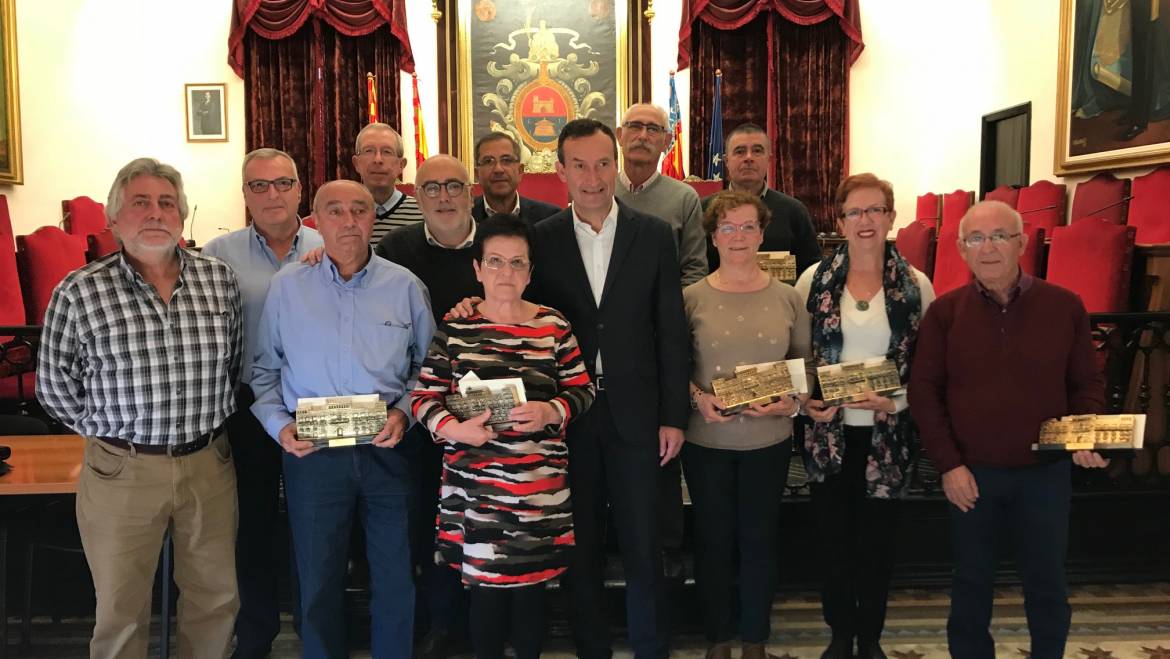 Recepció de funcionaris de l’Ajuntament amb motiu de la seua jubilació