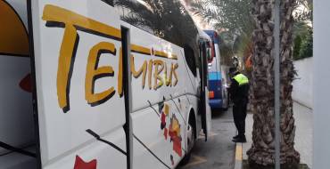 Inicio de la Campaña de control de transporte escolar y de menores