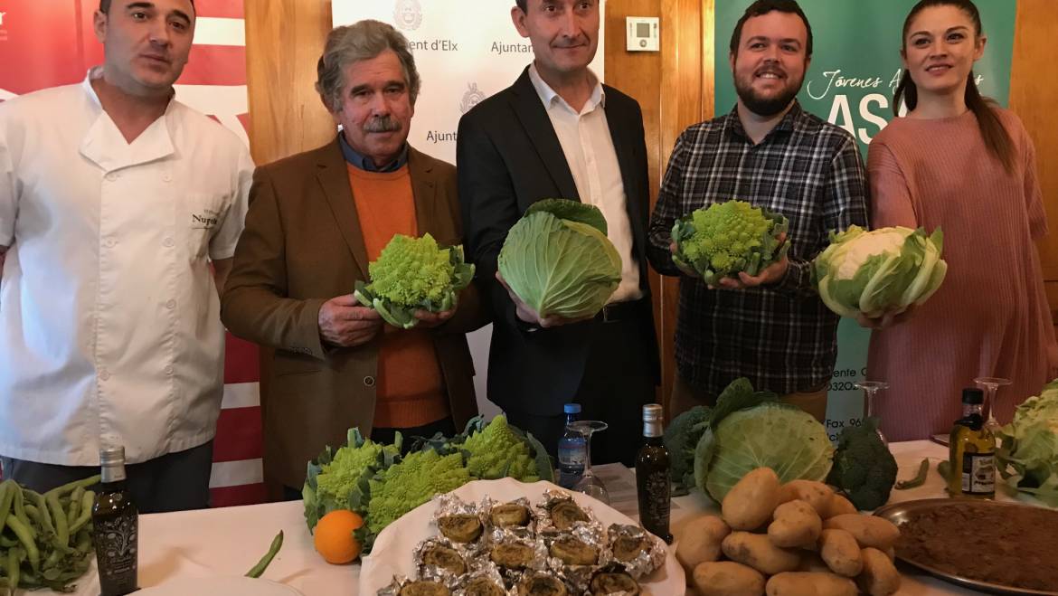 El equipo de gobierno presenta la campaña de hortalizas de invierno.