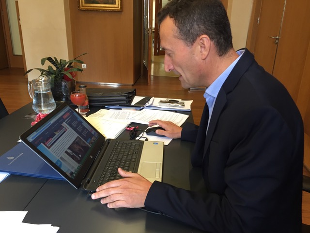 L’alcalde valora molt positivament que el Consell haja inclòs en els pressupostos d’enguany més de dos milions per a la reforma de la cinquena planta de l’Hospital General