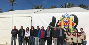 Masiva participación  de público en la romeria de San Antón