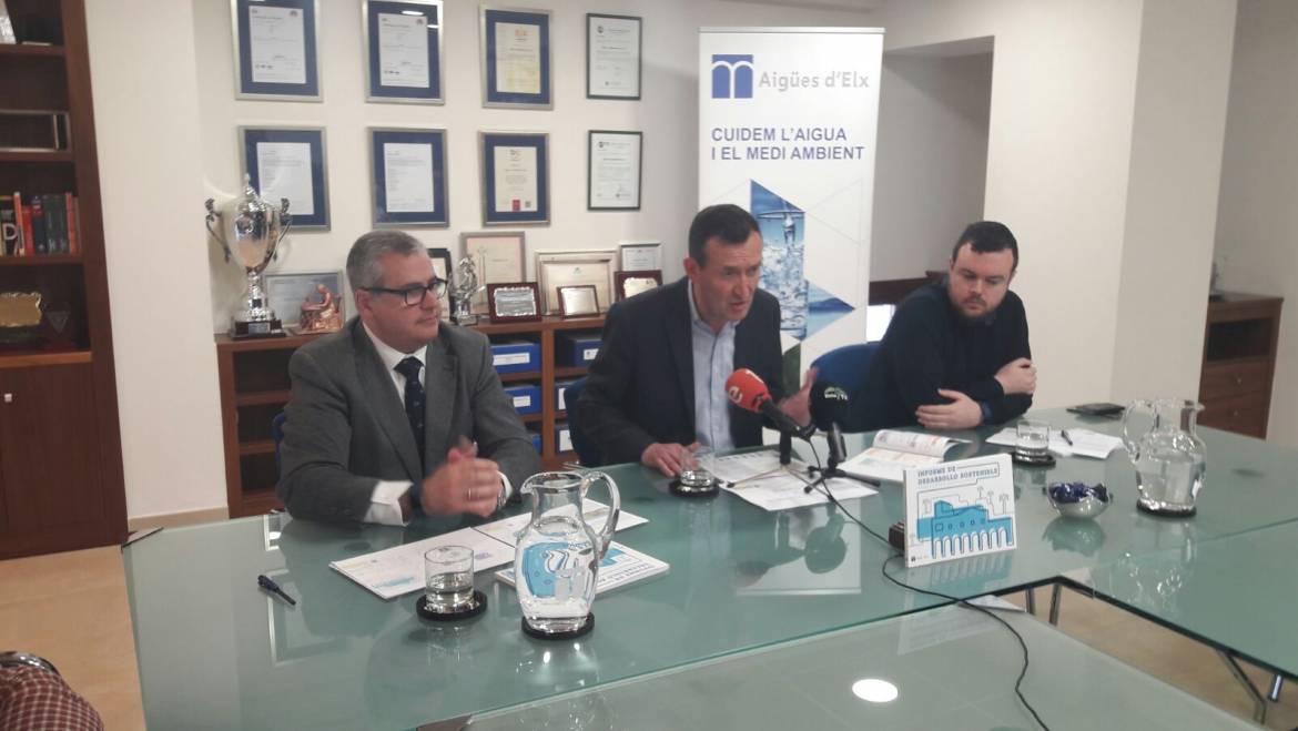 Aigües d’Elx consigue ahorrar 2,5 millones de metros cúbicos de agua al año y ayuda a 4.000 familias con sus tarifas sociales