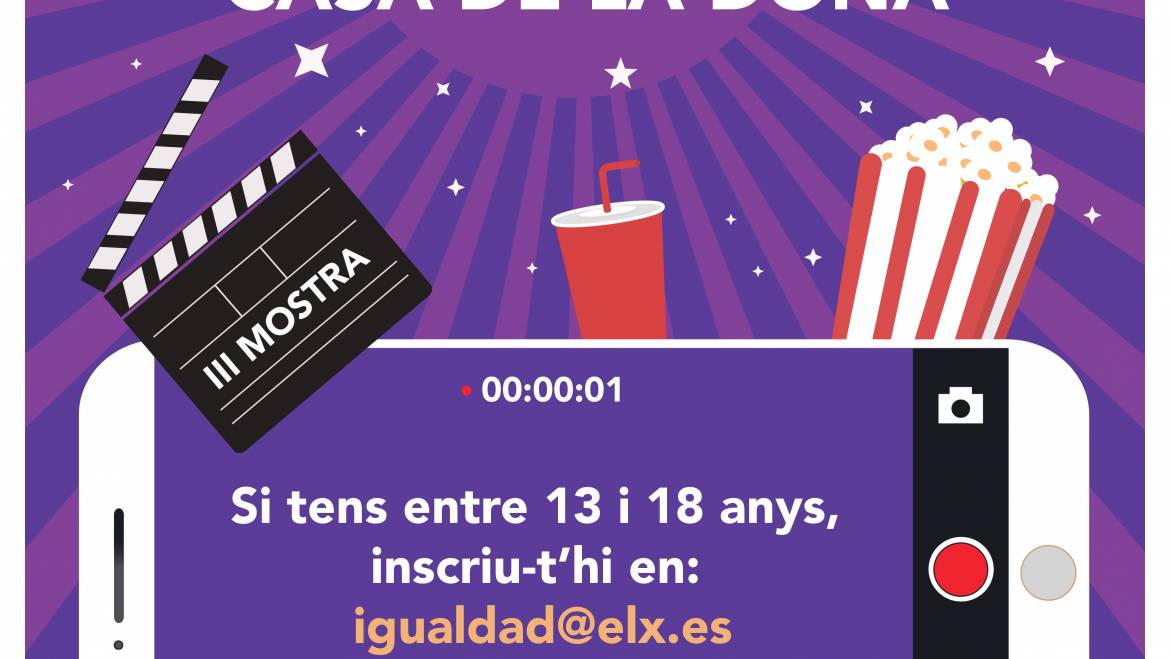 Ya está en marcha la formación a chicas y chicos inscritos a la III Muestra Cortometrajes «Casa de la Dona»