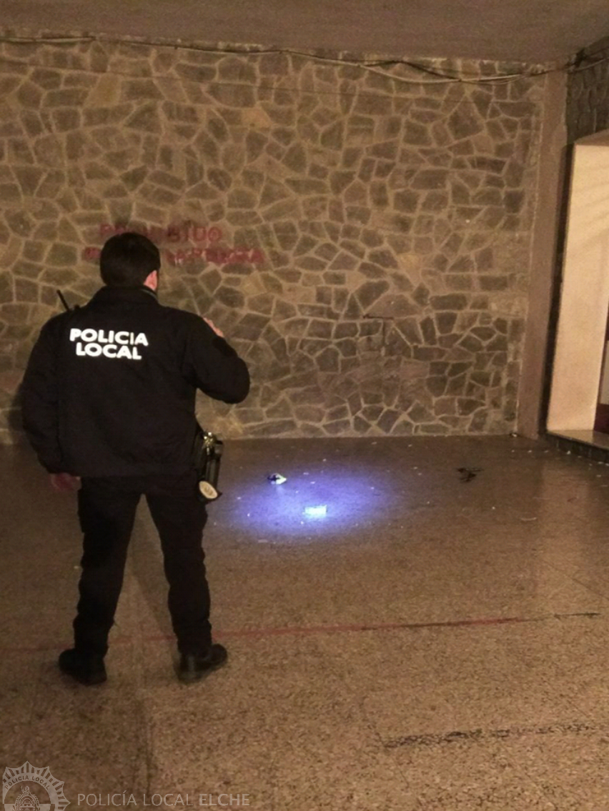 Actuaciones de la Brigada Nocturna durante el fin de semana