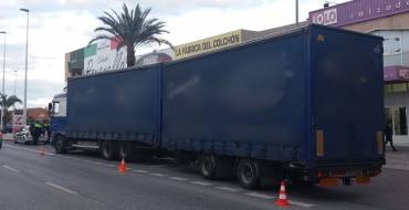 Inmovilizado tren de carretera por exceso de conducción y positivo en cocaía