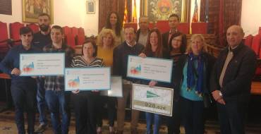 Deportes entrega a cinco entidades el dinero recaudado en la San Silvestre