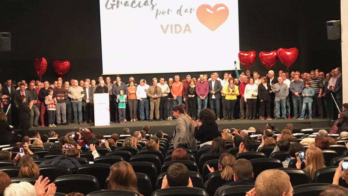 El Centre de Transfusió lliura la seua medalla d’or a 123 grans donants il·licitans i distingeix a 12 entitats i institucions a Elx