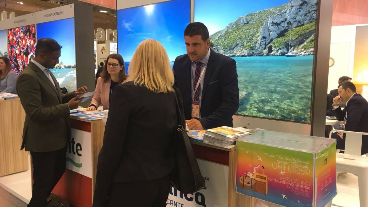 Elx reforça la seua promoció en el mercat alemany amb la participació en la ITB de Berlín
