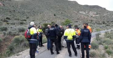 Grupo de agentes y voluntarios de DYA se incorporan a las labores de búsqueda en Níjar