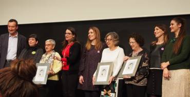 Elisa Sanchis, María Elena Simón y Margarita Ramón-Borja, ganadoras de los Premios Isabel Ferrer 2018