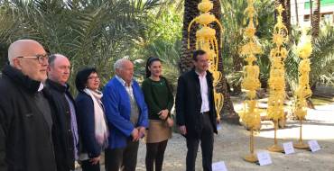 Elche cumple con la tradición del envío de palmas al Papa, a los Reyes y al presidente del Gobierno