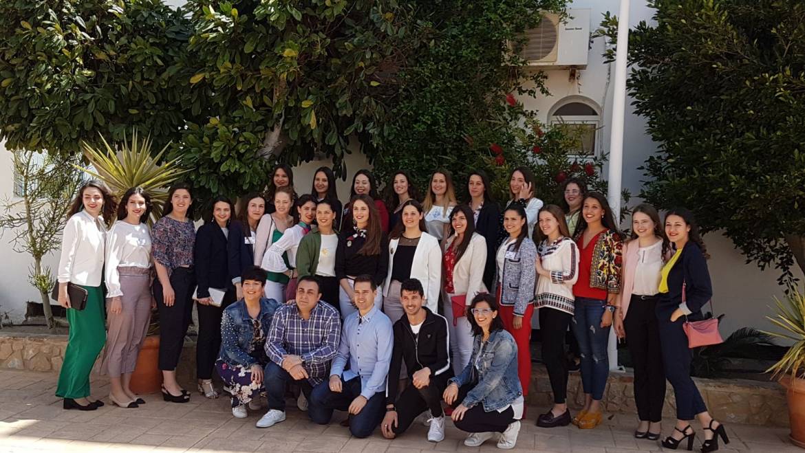 Convivència de les aspirants a Reina de les Festes i Dames aquest cap de setmana a Mojácar