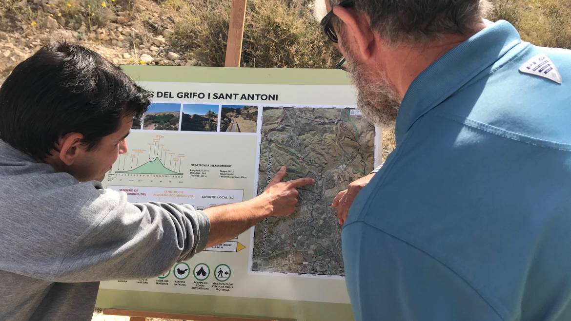 Una senda per a fer valdre el patrimoni ambiental i cultural d’Elx