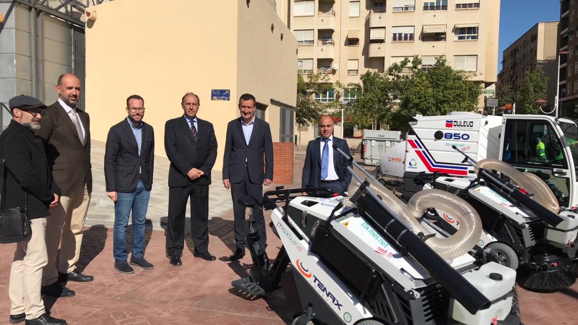 L’Ajuntament incorpora nou vehicles de neteja d’última generació per a millorar el servei
