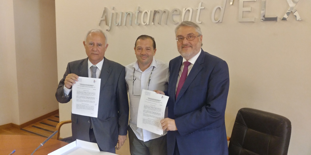Convenio de colaboración entre el Hospital del Vinalopó y la Fundación del Deporte Ilicitano