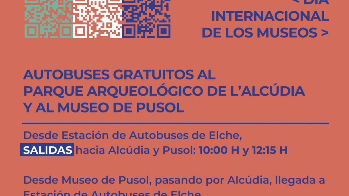 Autobuses gratis por el Día Internacional de los Museos