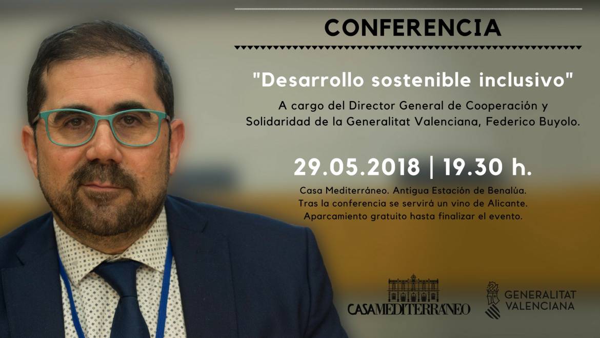Conferencia «Desarrollo sostenible inclusivo» a cargo del Director General de Cooperación y Solidaridad
