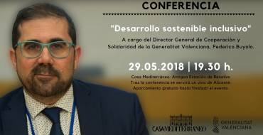 Conferencia «Desarrollo sostenible inclusivo» a cargo del Director General de Cooperación y Solidaridad